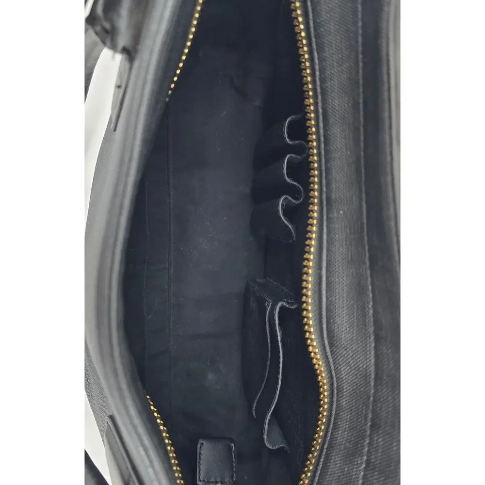Dagne Dover Signature Tote‎ Classic Onyx Black Laptop Work Bag